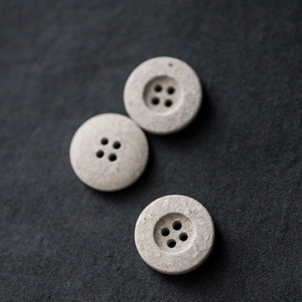Recycled Resin Buttons / Chalk