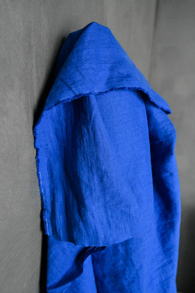 Laundered Linen / Cobalt Blue
