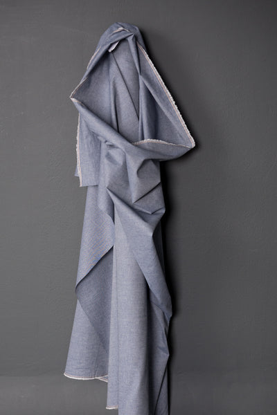 Cotton Chambray / Dusty Blue