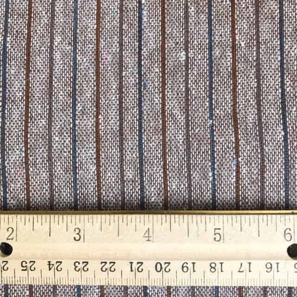 Shunno / Handwoven Recycled Yarn / Grey Stripe