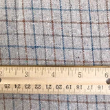 Shunno / Handwoven Recycled Yarn / Grey Check
