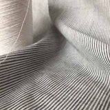 Mati / Handwoven Cotton Stripe / Grey
