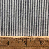 Mati / Handwoven Cotton Stripe / Grey