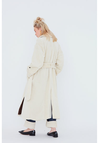 700 / Double-Breasted Trench Coat
