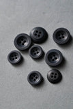 Corozo Buttons 14, 18 or 22mm / Set of 6 / 4 Colors Available