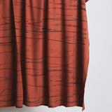 Viscose Jersey / Stray Lines / Sienna
