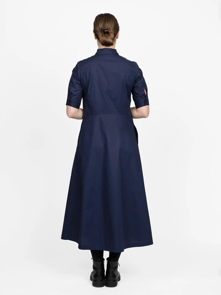 Assembly Line / Printed Sewing Pattern / Shirt Dress | Oak Fabrics Assembly Line / Printed Sewing Pattern / Shirt Dress | Oak Fabrics