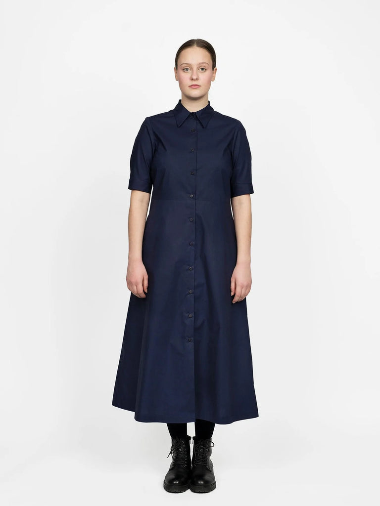 Assembly Line / Printed Sewing Pattern / Shirt Dress | Oak Fabrics Assembly Line / Printed Sewing Pattern / Shirt Dress | Oak Fabrics