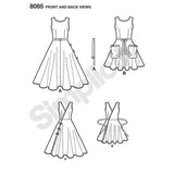 8085 / 1950s Vintage Wrap Dresses