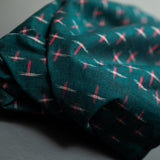 Woven Ikat / Solstice Green