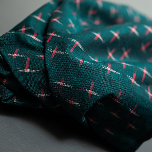 Woven Ikat / Solstice Green